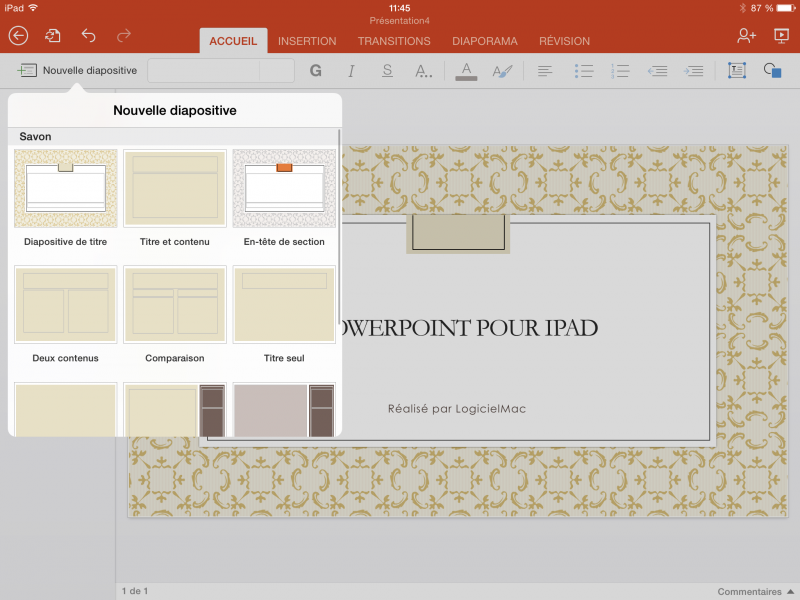 Office iPad